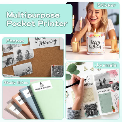 Eroenir Mini Sticker Printer