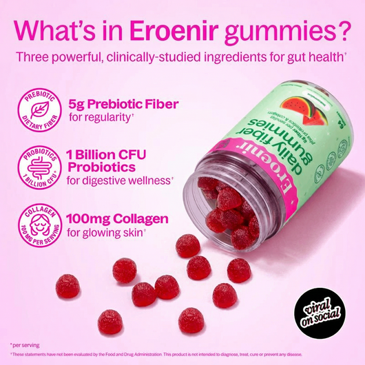 Eroenir Daily Fiber Gummies